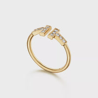 Diamond Stacking Ring – KORALI_CRAFT Iconic Motif, Elegant Jewelry