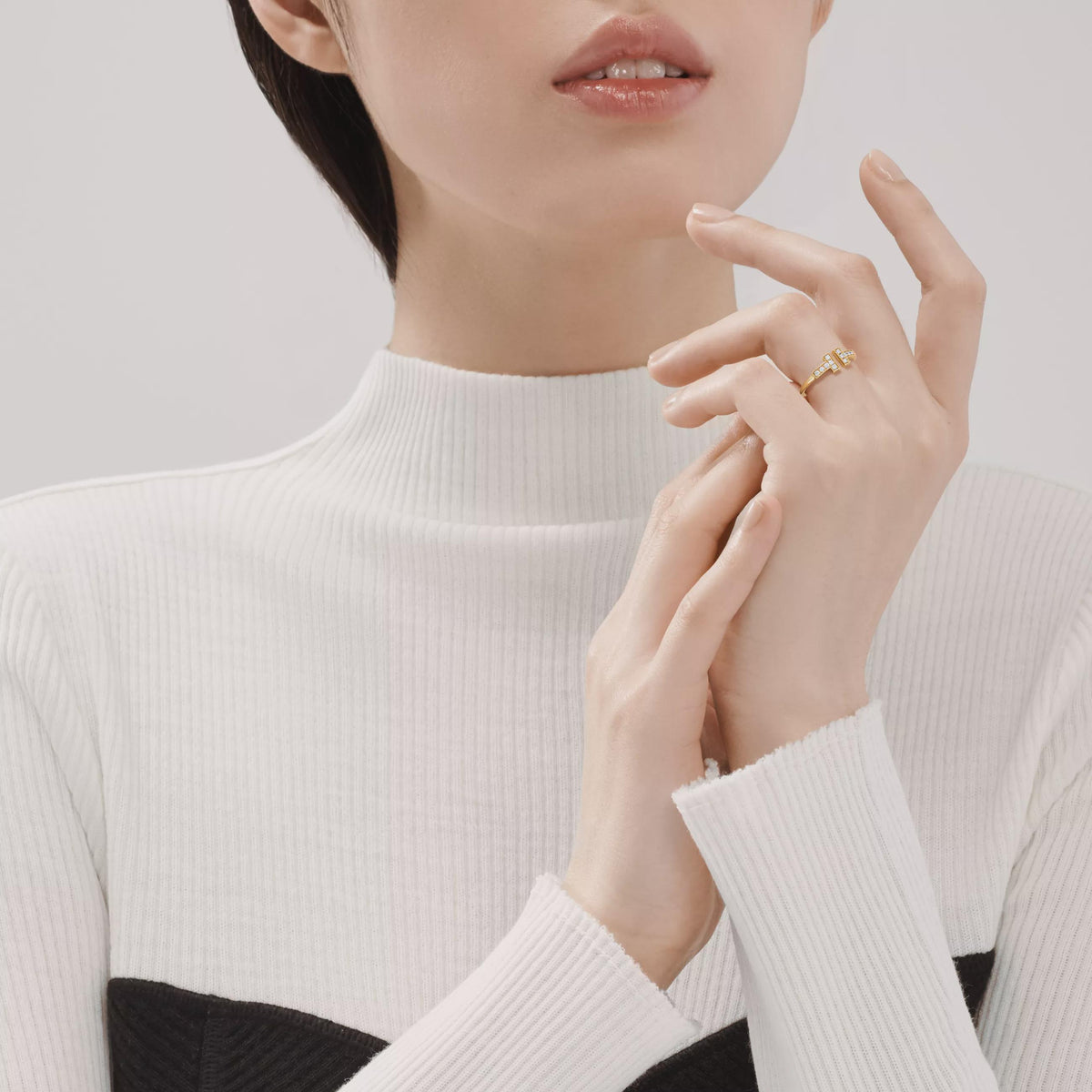 Diamond Stacking Ring – KORALI_CRAFT Iconic Motif, Elegant Jewelry
